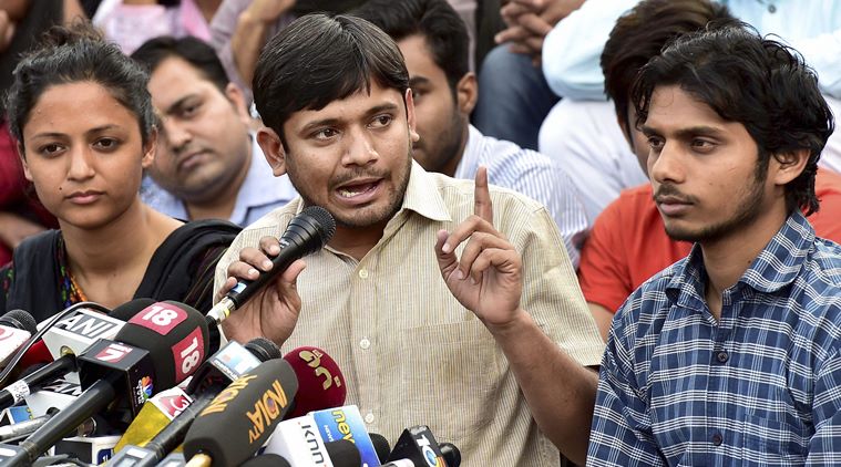 New Delhi: JNUSU President Kanhaiya Kumar. PTI Photo by Kamal Kishore