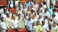 Karnataka elections: yeddyurappa resigns, jdu-congress to form government