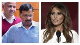 Melania Trump delhi schools visit, Melania Trump in delhi, kejriwal sisodia not invited for Melania Trump visit to schools, kejriwal not invited for melania trump visit, delhi city news