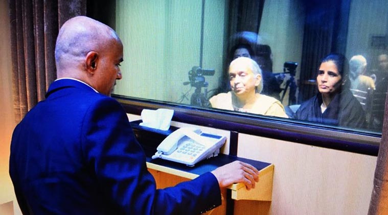 kulbhushan jadhav, Pakistan, India, Sushma Swaraj, kulbhushan jadhav family meet, kulbhushan jadhav pakistan, kulbhushan jadhav case, kulbhushan jadhav mea statement,