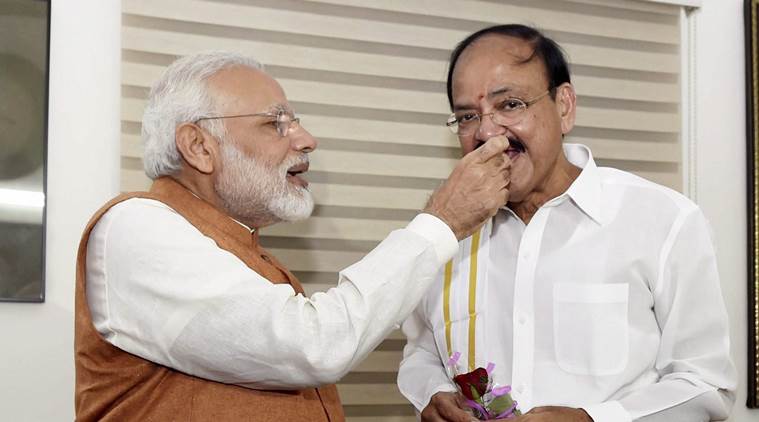 M venkaiah Naidu, venkaiah naidu, Vice president, Venkaiah Naidu vice President, Gopalkrishna Gandhi, Vice presidential election, Vice presidential elections, venkaiah naidu wins, vice president of india, 13th vice president of india, gopalkrishna gandhi, india news