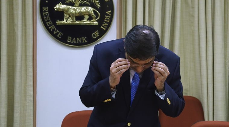 RBI Governor Urjit Patel resigns
