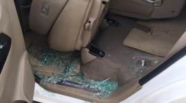 Rahul Gandhi car Rahul Gandhi, BJP, RSS, attack on Rahul Gandhi's car, indian express news