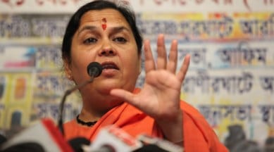 uma bharti, Union Water Resources Minister Uma Bharti, Lakhwar multi-purpose project, Lakhwar project, Manohar Lal Khattar, haryana news, indian express