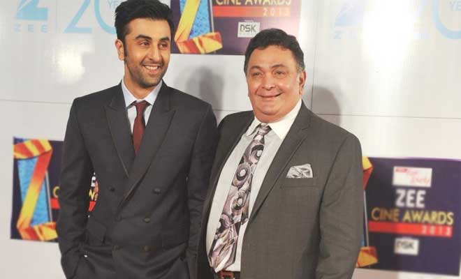 Rishi Kapoor still passionate about doing films,says son Ranbir Kapoor ...