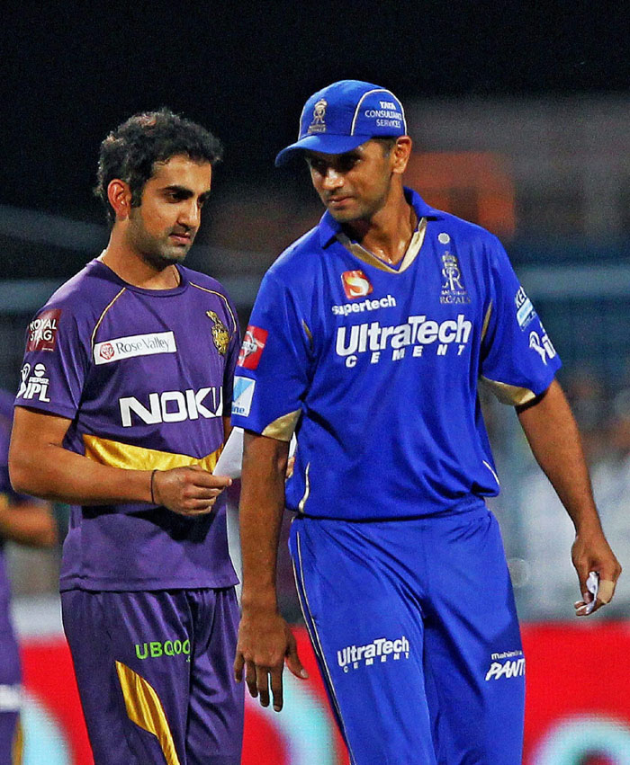 IPL 6: Gautam Gambhir In A Verbal Duel With Rahul Dravid | Sports ...