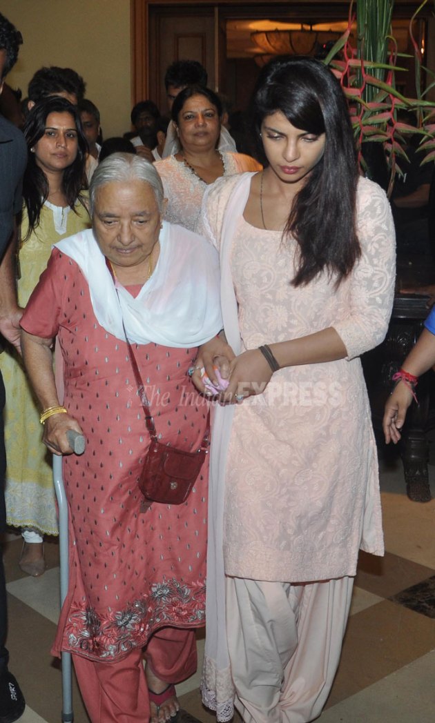 Bollywood biggies at the condolence meet of Priyanka Chopra’s father