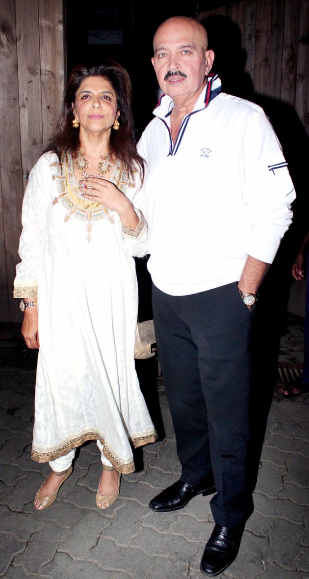 Hrithik Roshan at iftar party hosted by fatherinlaw Entertainment