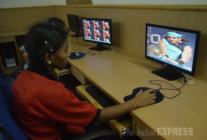 palghar, smart classrooms, ek shiksha, vinod tawde, digital india, narendra modi, prime minister, DHFL, connectEd, ConnectEd Technologies, Dewan Housing Finance Corporation Ltd, State Board curriculum, maha education board, maha edu minister, education news, indian express