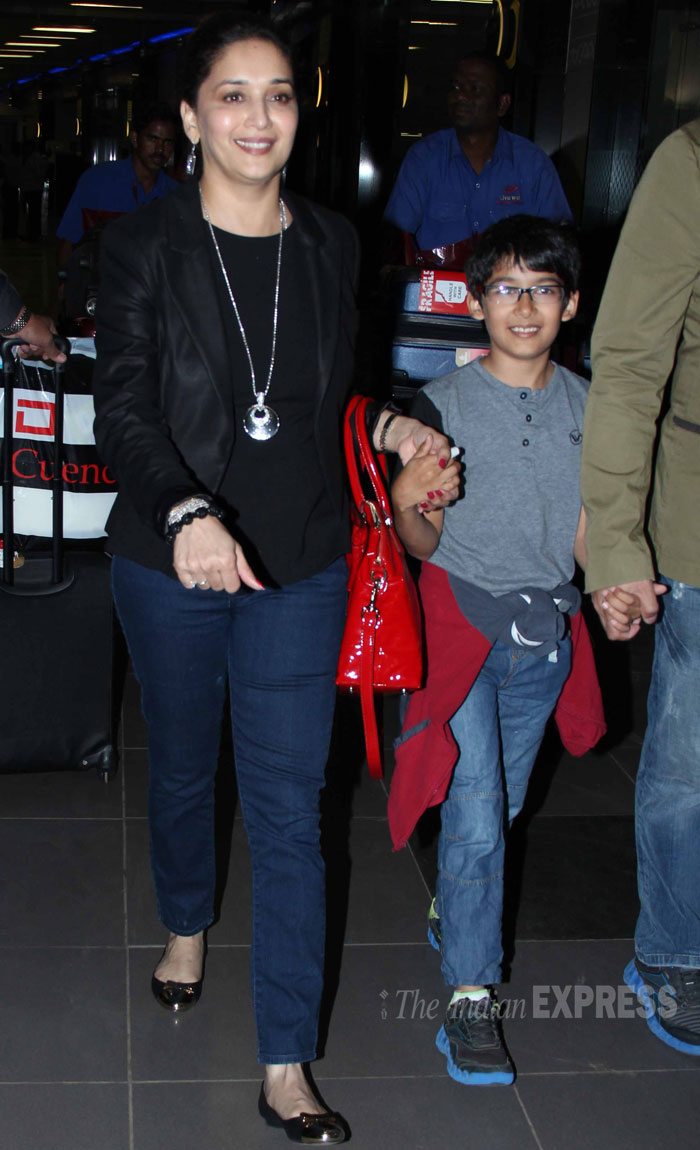 madhuri-elder-son