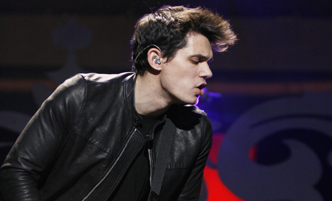 john mayer leather jacket