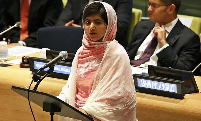 Malala Yousafzai At The United Nations Excerpts From Speech News   M Id 401463 Malala 