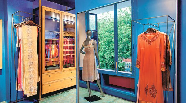 Interiors of the Neel Sutra bridal lounge