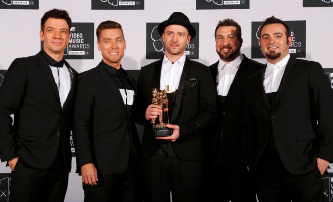 Nsync euphoric after reunion at MTV Video Music Awards | Entertainment ...