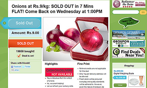 Groupon Onion