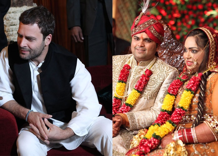 Rahul Gandhi,LK Advani at a wedding Lifestyle Gallery News,The Indian