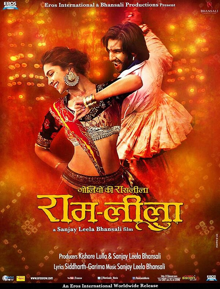 New poster: Deepika,Ranveer’s ‘Ram-Leela’ set Navratri mood ...