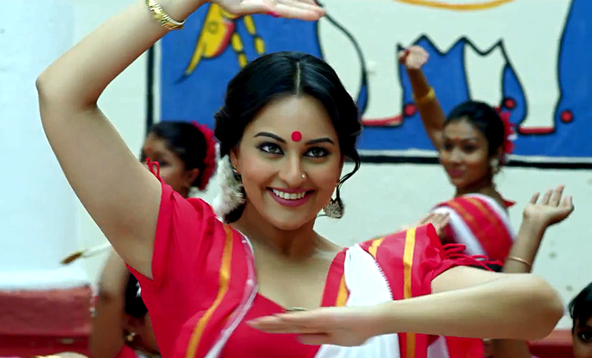 Sonakshi Sinha Loved Her Bengali Avatar In ‘bullett Raja Bollywood News The Indian Express