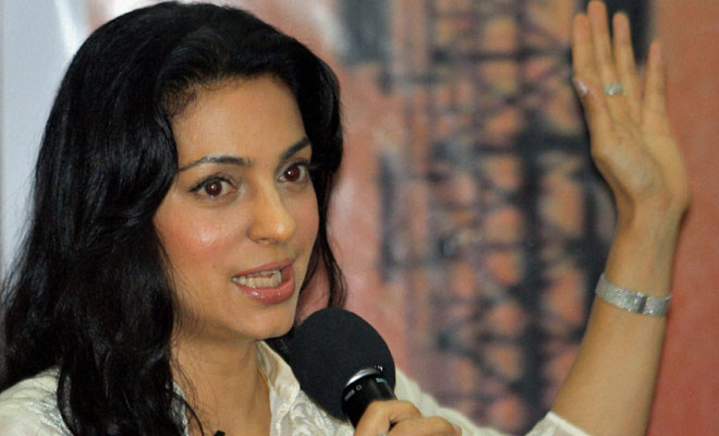 Shah Rukh and me have no time for friendship: Juhi Chawla | Bollywood ...