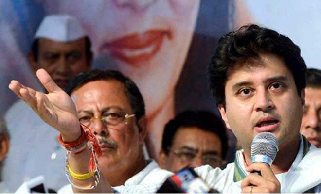 Narendra Modi campaign for BJP in MP good omen for Cong: Jyotiraditya ...