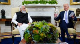 Modi biden meet, Narendra Modi, US President joe biden, Modi biden virtual meeting, Joe Biden, 2+2 dialogue, Ukraine talks, Ministry of External Affairs, MEA, White House, Russia-Ukraine war, Ukraine, World news, The Indian Express