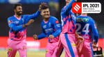 rr vs pbks, rr vs pbks ipl 2021, riyan parag sider arm bowling, riyan parag kedar jadhav action, ben stokes ipl 2021, sanju samson, kl rahul