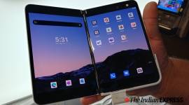 Microsoft Surface Duo, Microsoft Surface Duo first look, Microsoft Surface Duo specs, Microsoft Surface Duo india price, Microsoft surface duo review, microsoft surface duo screen size, microsoft surface duo camera