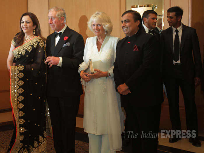 Ambanis,Kajol,Ajay Dine With Prince Charles And Wife Camilla ...