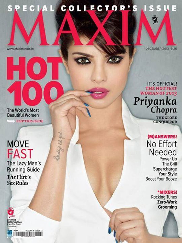 700px x 932px - Priyanka sizzles in white,other cover girls | Entertainment Gallery  News,The Indian Express
