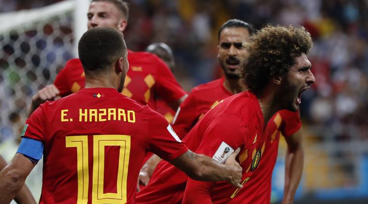 Belgium Vs Japan World Cup 18 Highlights Belgium 3 2 Japan Fifa News The Indian Express