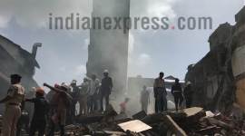 mumbai building collapse, bhendi bazaar building collapse, building collapse news, mumbai building collapse death toll, byculla building collapse, mumbai news, indian express news