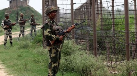 Pakistani Rangers, Ceasefire violation, BSF, Rangers target BOPs, Pakistani Rangers attack BOPs, Pakistan ceasefie violation, Nation news, india news