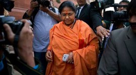 sadhvi niranjan jyoti, Union Minister Sadhvi Niranjan Jyoti, Hindu woman, Hindu nari shakti, Hindu woman marriage, sadhvi jyoti SNDP leader Natesan meeting, india news