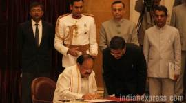venkaiah naidu, vice president, naidu swearing in, vice president swear in ceremony, vice president venkaiah naidu, rajya sabha chairman, indian express