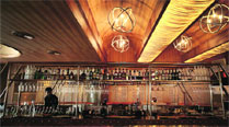 This restaurant boasts of having the largest bar in the city with a menu that resembles a culinary atlas.
