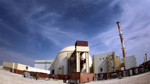 A general view of the Bushehr nuclear power plant, some 1,200 km (746 miles) south of Tehran   (Reuters)