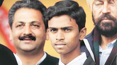 Chinta Mohith Nager at the National Youth Festival at PAU in Ludhiana on Sunday.