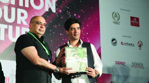 Designers Tarun Tahiliani and Manish Malhotra at IFF 2013