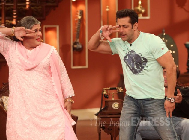 Salman Khan rolls on the floor with laughter | Entertainment Gallery ...