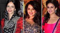 Madhuri Dixit, Huma, Kalki shine at Dedh Ishqiya premiere