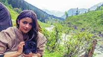 nature, me and you:  
Alia Bhatt holds a baby goat