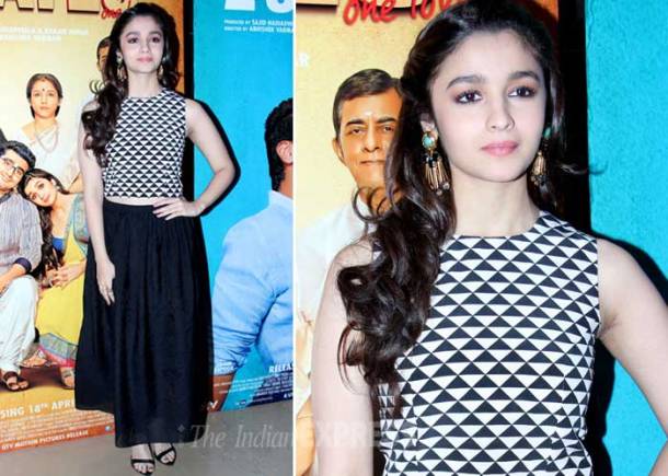 Photos Alia Bhatt Arjun Kapoor Launch ‘2 States Trailer The Indian