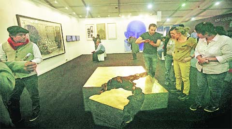 Over a lakh visitors attended The India Art Fair this year.