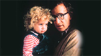 File picture of Woody Allen and Dylan Farrow.