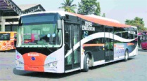 BMTC unveils India’s first electric bus