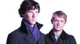 Benedict Cumberbatch
and Martin Freeman
in Sherlock