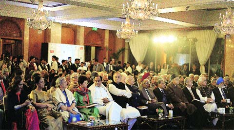 The eminent audience at the book launch included politicians, industrialists, economists, and cultural entrepreneurs.