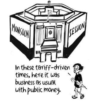 Business As Usual by E P Unny, August 2025