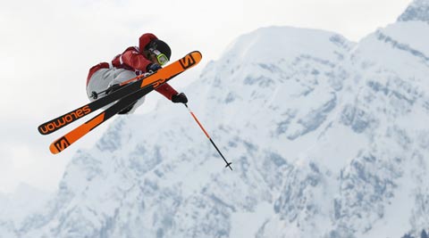 Dara Howell during the women's freestyle skiing slopestyle (Reuters)