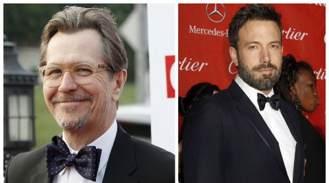 Gary Oldman advises Ben Affleck not to pay attention to the fans outcry over his casting. (Reuters)